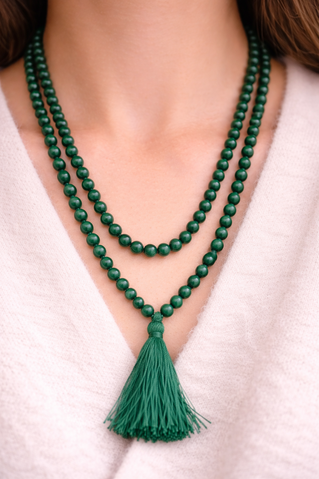 Onyx 108 Bead Mala