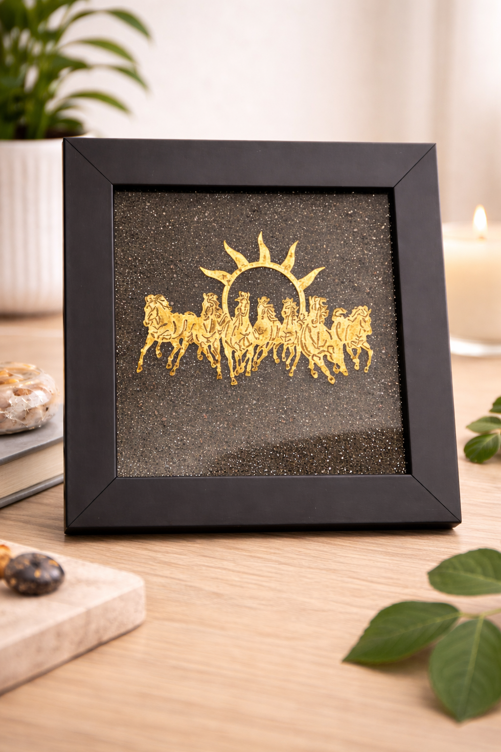 Horse Pyrite Frame