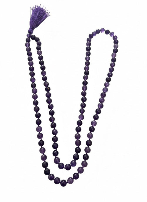 Amethyst 108 Beads Mala